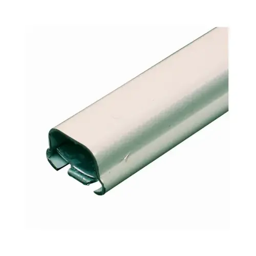 Wiremold BWH1 Raceway Wire Channel, 5 ft L, 0.656 in W, 1 -Channel, Metal, White