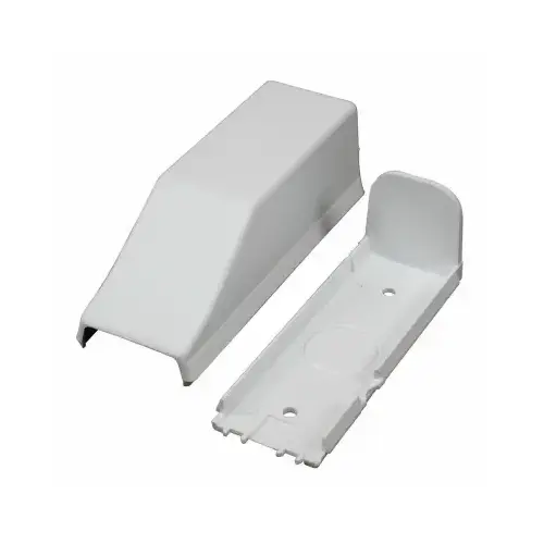 Wiremold NMW17 CordMate White 1/2 In. PVC Conduit Connector