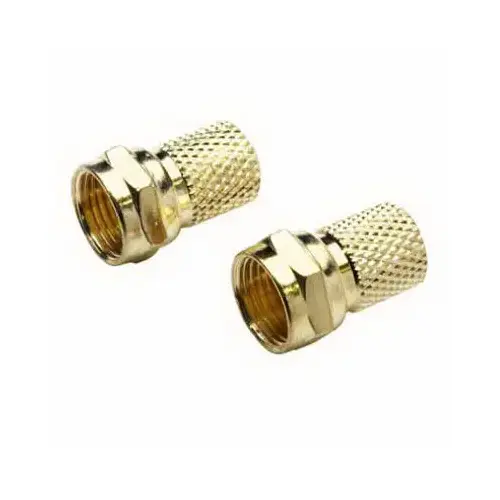 AUDIOVOX VH60RV Twist-On Connector, RG59, Coaxial F Pair