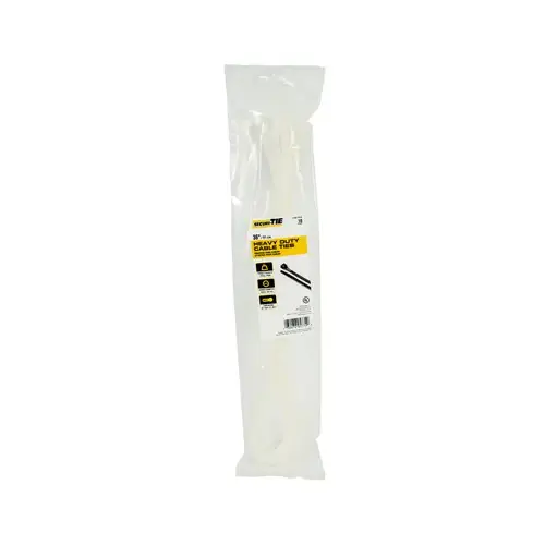 ECM INDUSTRIES LLC CT36-17510 Extra Heavy Duty Cable Tie, 36-In - pack of 10