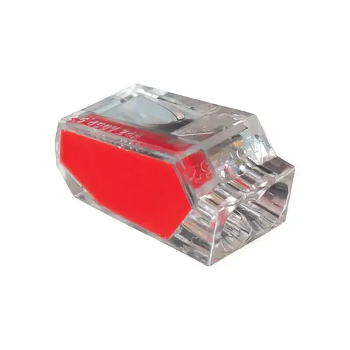 Gardner Bender 10-PC2 Wire Connector PushGard 22-12 Ga. Copper Wire Red Red