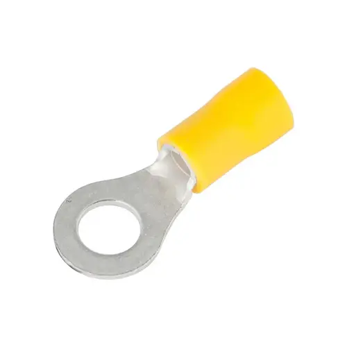Gardner Bender 15-107 Ring Terminal 12 AWG Insulated Yellow Yellow