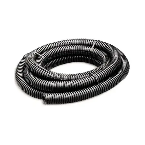 GB FLX-5007T Split Tubing, 1/2 in Dia, 7 ft L, Polypropylene, Black