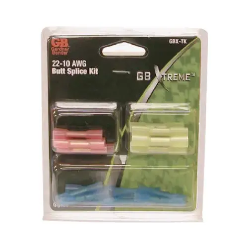 GB GBX-TK Xtreme X-TK Terminal Kit, 600 V, 22 to 10 AWG Wire, Blue/Red/Yellow - pack of 24
