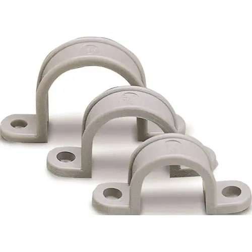 GB GCC-510 Conduit Strap, Polyethylene, Gray - pack of 10