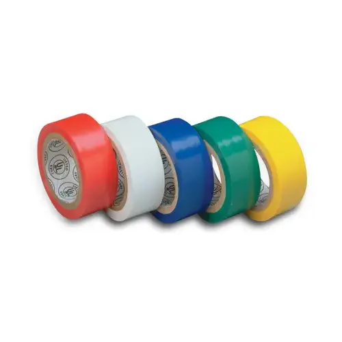 GB GTPR-575 Cantech Electrical Color Tape - Assorted Colors pack of 5