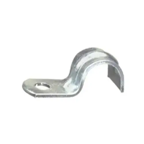 Halex 26211 Conduit Strap, Steel, Galvanized - pack of 10