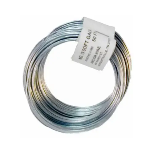 Hillman 123179 Anchor Wire 3.5" D X 50 ft. L Galvanized Steel 19 Ga. Galvanized