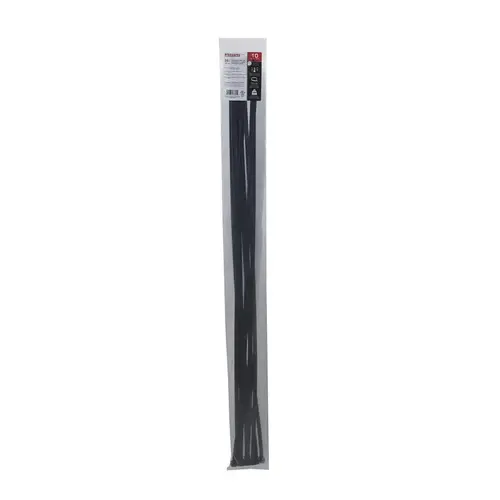 ProSource CT0924 Cable Tie, 285 mm Max Bundle Dia, Self-Locking Locking, Nylon, Black - pack of 10