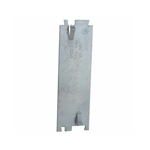 RACO 2713R Cable Protector Plate, 5 x 1-1/2 In. Silver
