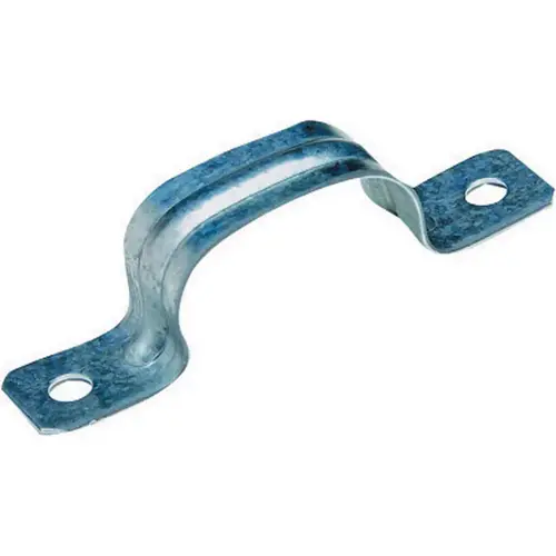 Sigma Engineered Solutions 49732 2 Hole Strap ProConnex 3/3-2/3" D Zinc-Plated Steel Silver