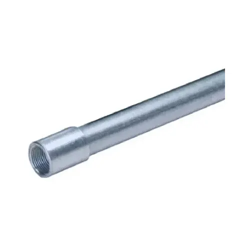 Allied Tube & Conduit 278879-XCP10 Rigid Conduit, Galvanized Steel, 1/2-In. x 10-Ft. - pack of 10