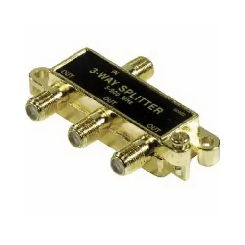 AUDIOVOX VH48R 3-Way Coaxial Splitter