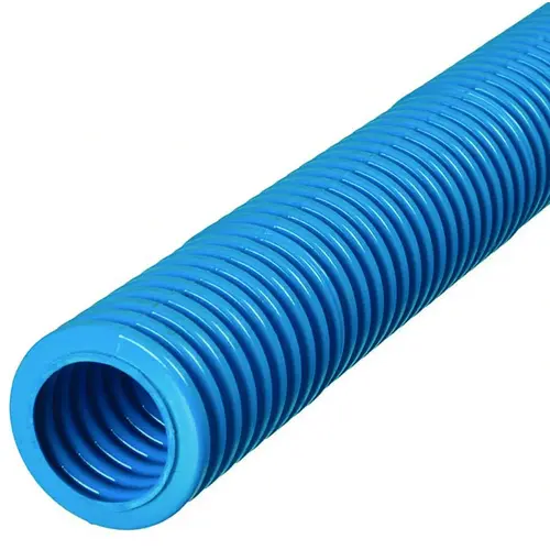 Carlon 12007-100 Flex-Plus ENT Raceway, 100 ft L, PVC, Blue