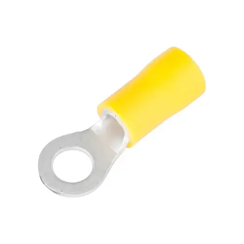 Gardner Bender 21-106 Ring Terminal 12 AWG Insulated Yellow Yellow