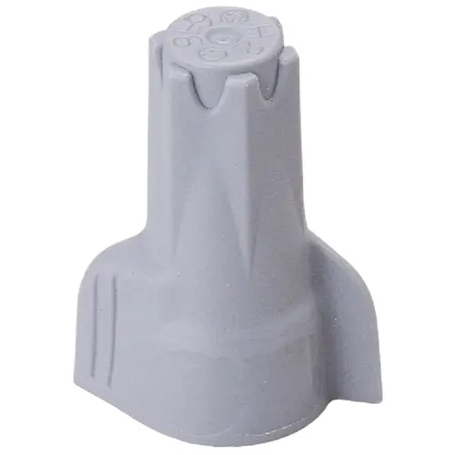 Gardner Bender 25-2H2 Hex-Lok Gray 14 AWG to 6 AWG Wire Connector - pack of 15