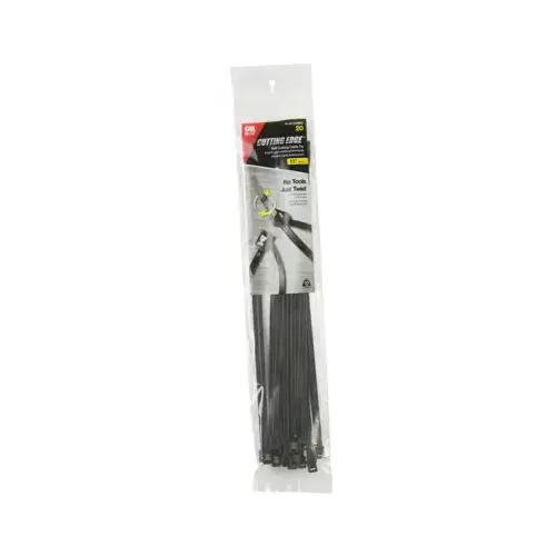 Gardner Bender 45-311UVBSC CABLE TIE 11IN UVB CUT 20/BAG Black - pack of 20