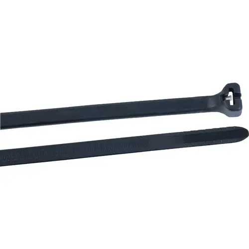 Gardner Bender 46-308UVBMP Precision Lock 7 In. Black Nylon Metal Pawl Cable Tie - pack of 20