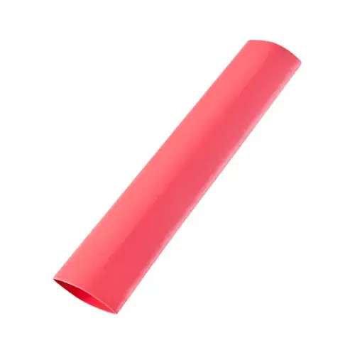 GB HST-375R Heat Shrink Tubing, 3/8 in Expanded, 3/16 in Recovered Dia, 4 in L, Polyolefin, Red - pack of 3
