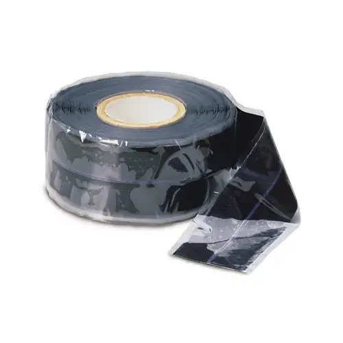 GB HTP-1010 Repair Tape, 10 ft L, 1 in W, Black