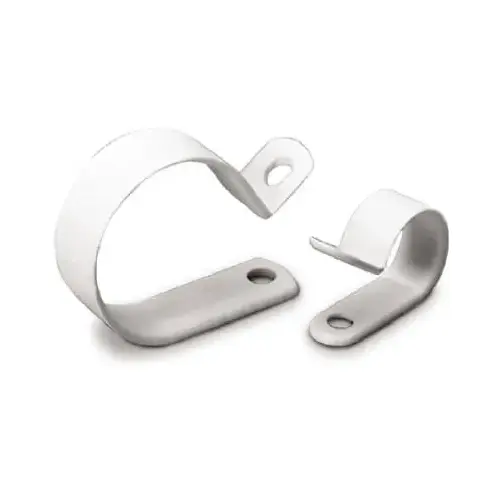GB PPC-1575 Cable Clamp, 3/4 in Max Bundle Dia, Plastic, White - pack of 6
