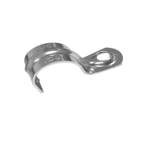 Sigma Engineered Solutions 1902 1 Hole Strap ProConnex 3/4" D Zinc-Plated Steel Silver