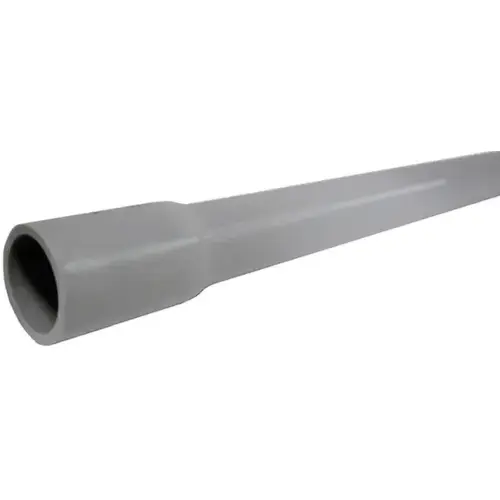 Silver Line Plastics 10210186 Schedule 40 Conduit 1/2" PVC TC-40 10 ft