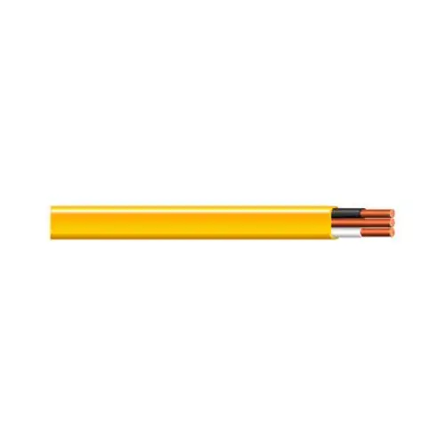 Southwire 28828226 Wire South 15 ft. 12/2 Solid Romex Type NM-B WG Non-Metallic Yellow