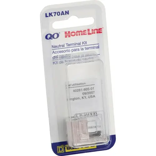 Square D LK70ANCP QO/Homeline 70A Aluminum Neutral Lug Kit