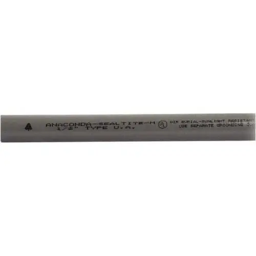 Anaconda Sealtite 34212 1/2" Trade Size, 100 ft Long, Flexible Liquidtight Conduit