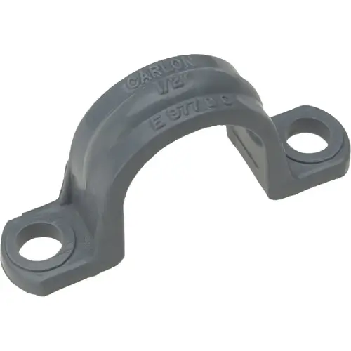 Carlon E977DCCTN 1/2 In. 2-Hole PVC Strap - pack of 5