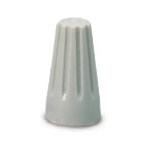 GB 25-001 WireGard -1 Wire Connector, 22 to 16 AWG Wire, Steel Contact, Polypropylene Housing Material, Gray - pack of 25