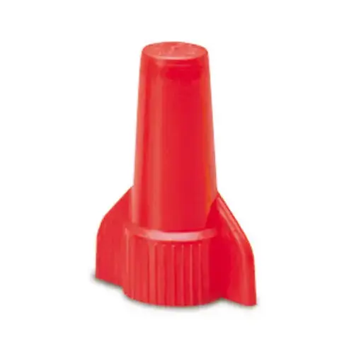 GB 25-086 WingGard Wire Connector, 14 to 12 AWG Wire, Steel Contact, Nylon Housing Material, Red - pack of 25
