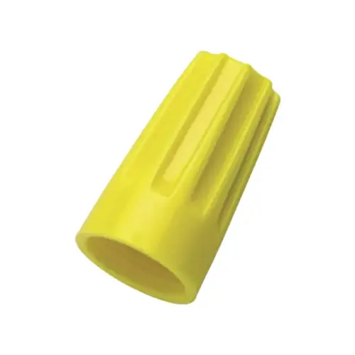 Ideal 30-074P Wire-Nut Medium Yellow Copper to Copper Wire Connector (100-Pack)