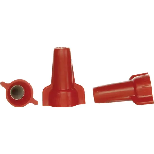 Ideal 30-452P Wing-Nut Medium Red Copper to Copper Wire Connector - pack of 100