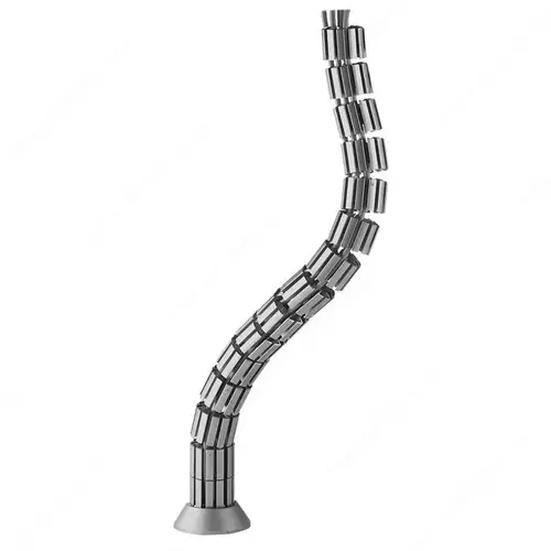 Richelieu Hardware 508080106 Round Cable Management Spine Silver