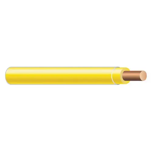 Southwire 11584058-XCP500 Building Wire 500 ft. 14/1 Solid THHN Yellow - pack of 500