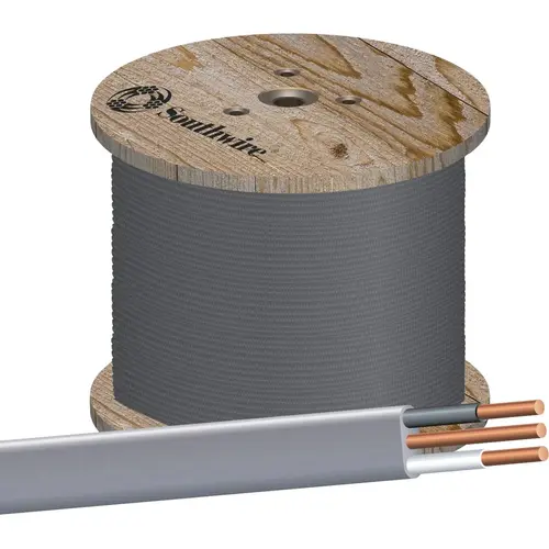 Southwire 13056701 1000 Ft. 10 AWG 2-Conductor UFW/G Electrical Wire