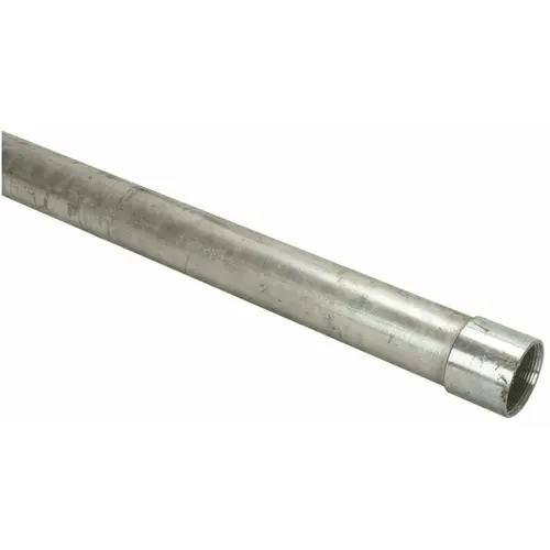 Allied Tube & Conduit 103101 Rigid Conduit, 2 in, 10 ft L, Galvanized Steel Metallic