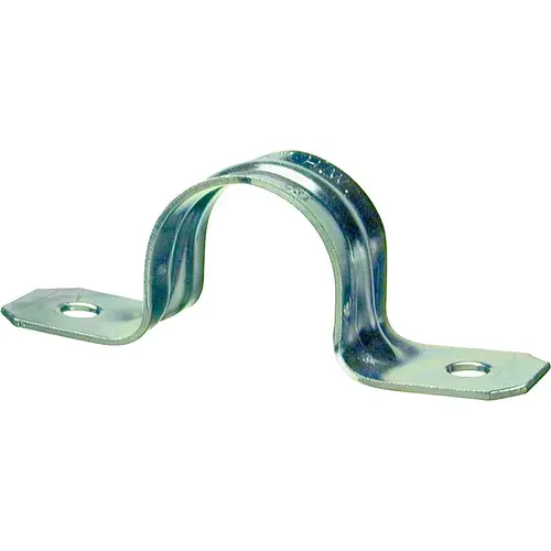 Halex 96122 Conduit Strap, Steel Silver - pack of 4