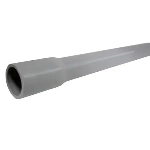 Silver Line Plastics 10210232 Schedule 40 Conduit 2" PVC TC-40 10 ft