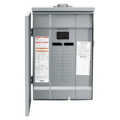 Square D QO124M100PRB Main Breaker Load Center QO 100 amps 120/2400 V 24 space 24 circuits Wall Mount