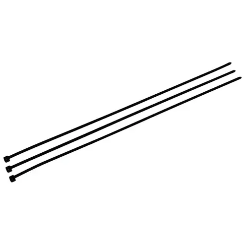 3M 593056 Standard Cable Ties, CT15BK50-D, 50 lb Tensile Strength, 14-3/5 in, UV Black, 500 per bag - pack of 500