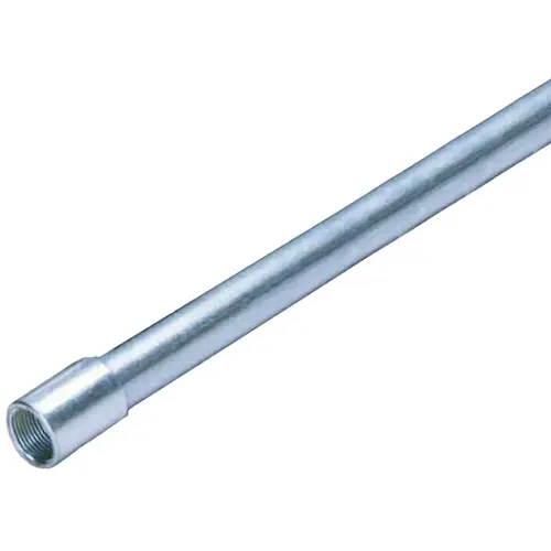 Allied Moulded 103069 Electrical Conduit 3/4" D X 10 ft. L Galvanized Steel For Rigid Metallic