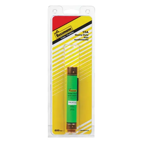 Bussmann BP/FRS-R-15 Dual Element Time Delay Fuse 15 amps