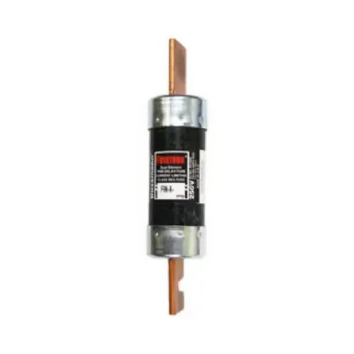 Bussmann FRN-R-100 Fuse, 100 A, 250 VAC, 125 VDC, 20, 200 kA Interrupt, Fiberglass Body, L