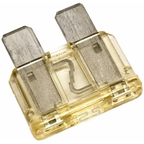 Cooper Bussmann ATC-25 AUTOMOTIVE BLADE TYPE FUSE, CLEAR, 32 VOLTS, 25 AMPS - pack of 5