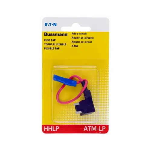 Cooper Bussmann BP/HHLP-RP Mini ATM Add A Fuse/Add A Circuit Holder, Low-Profile