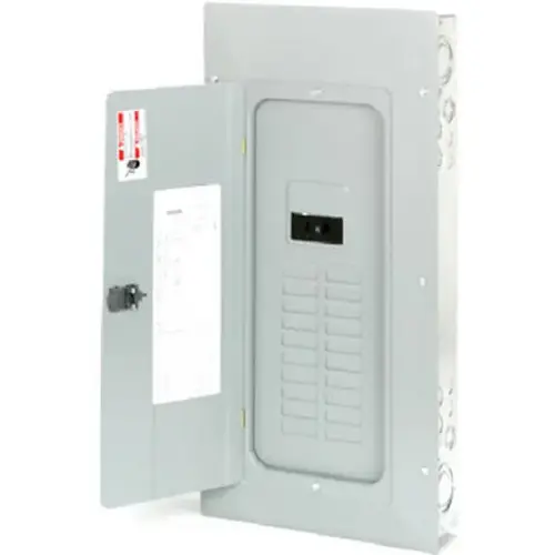 Eaton BRP20B200 Indoor Load Center, 40 -Pole, 200 A, 20 -Space, 40 -Circuit, Main Breaker, NEMA 1 Enclosure