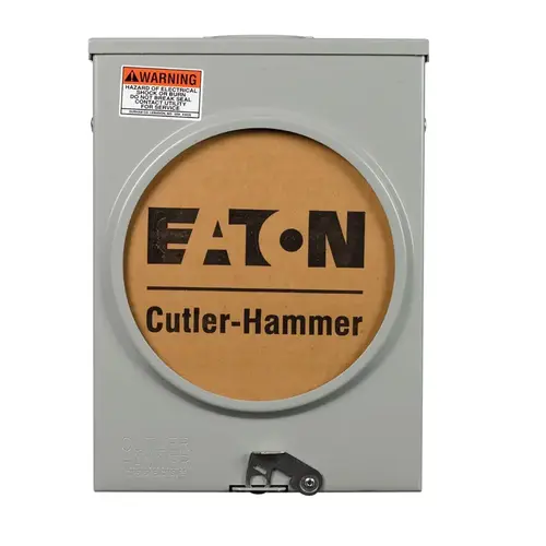 Eaton UTRS101BE Meter Socket 125 amps Ringless Overhead/Underground